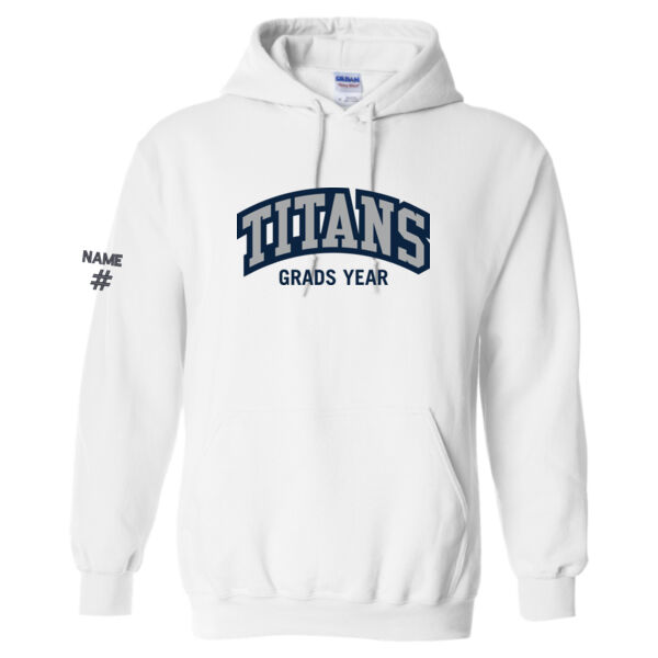 Gildan Unisex Titans Grads Twill Hoodie Thumbnail