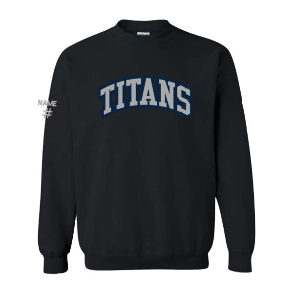 Gildan Unisex Titans Twill Crewneck Thumbnail