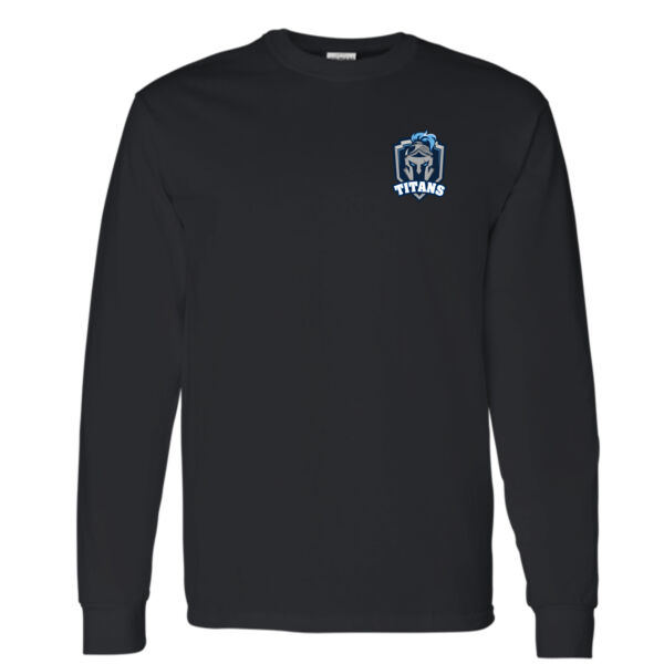 Gildan Unisex Emblem Printed Long Sleeve Thumbnail