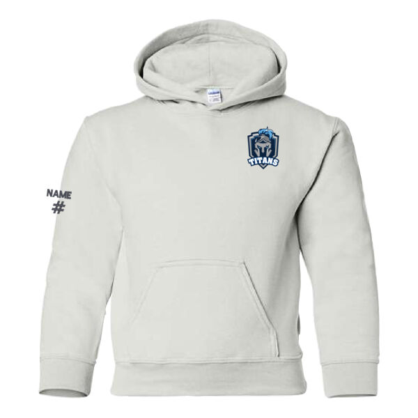 Gildan Youth Emblem Printed Hoodie Thumbnail