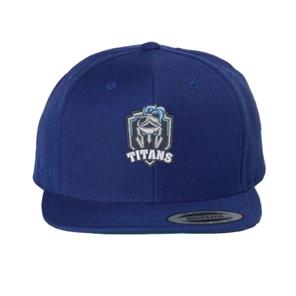 YP Classics Adult Emblem Embroidered Snapback Cap Thumbnail