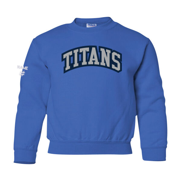 Gildan Youth Titans Printed Crewneck Thumbnail